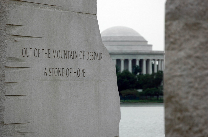 MLK memorial quote MLK memorial quote